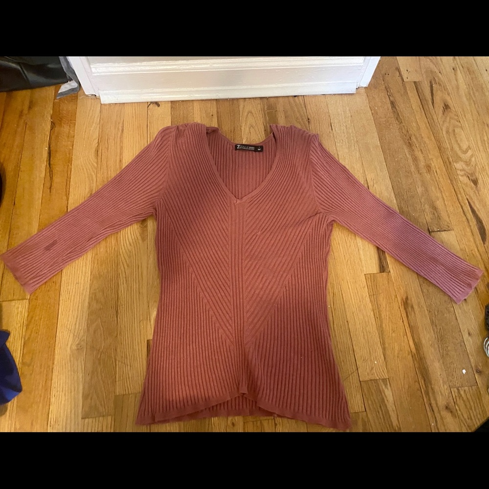 Ribbed NY&Co sweater